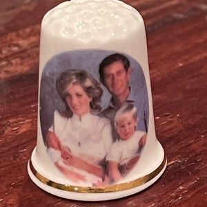 Birchcroft Thimble Royal Family Prince Princess of Wales Diana Henry William